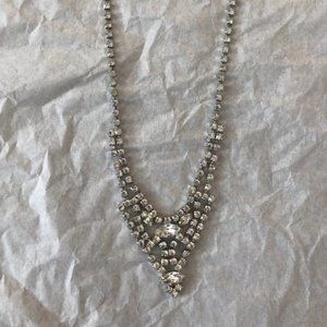 Vintage Rhinestone Necklace